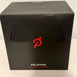 Peloton Black Box with Red Logo - Resistance Bands Packaging